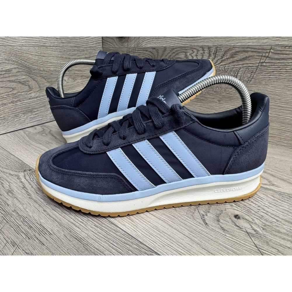Adidas Run 70s 2.0 Women Sneaker Shoes Womens 7.5 Blue Cloudfoam